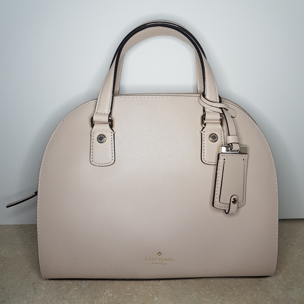 Kate Spade Pink Satchel Bag With Strap